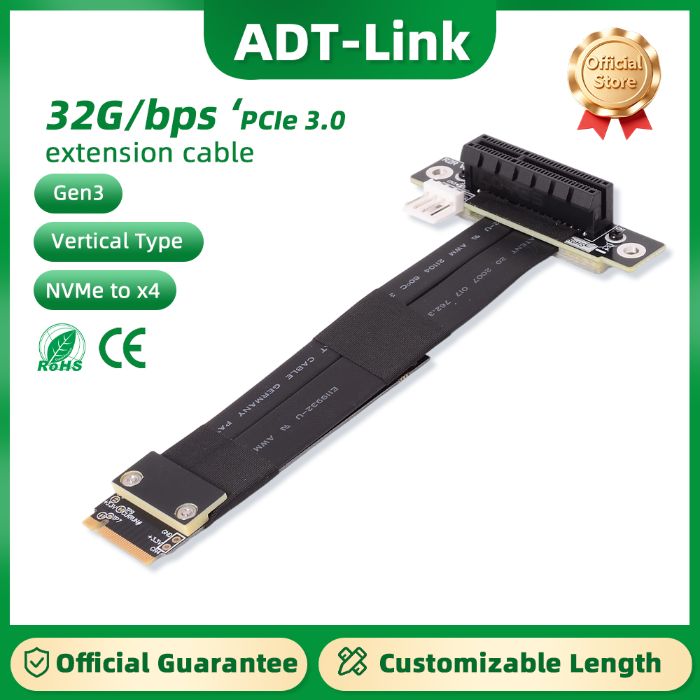 Pcie Riser Cable - R42SF/R42SL/R42SR PCIe x4 3.0 تمديد كابل