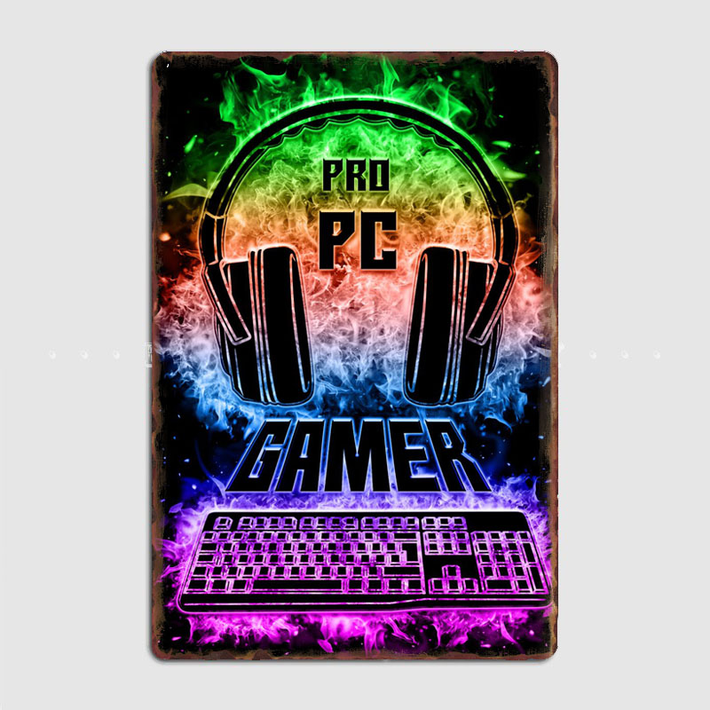 Pc Gaming Club - علامة ألعاب الكمبيوتر خمر ريترو المشارك