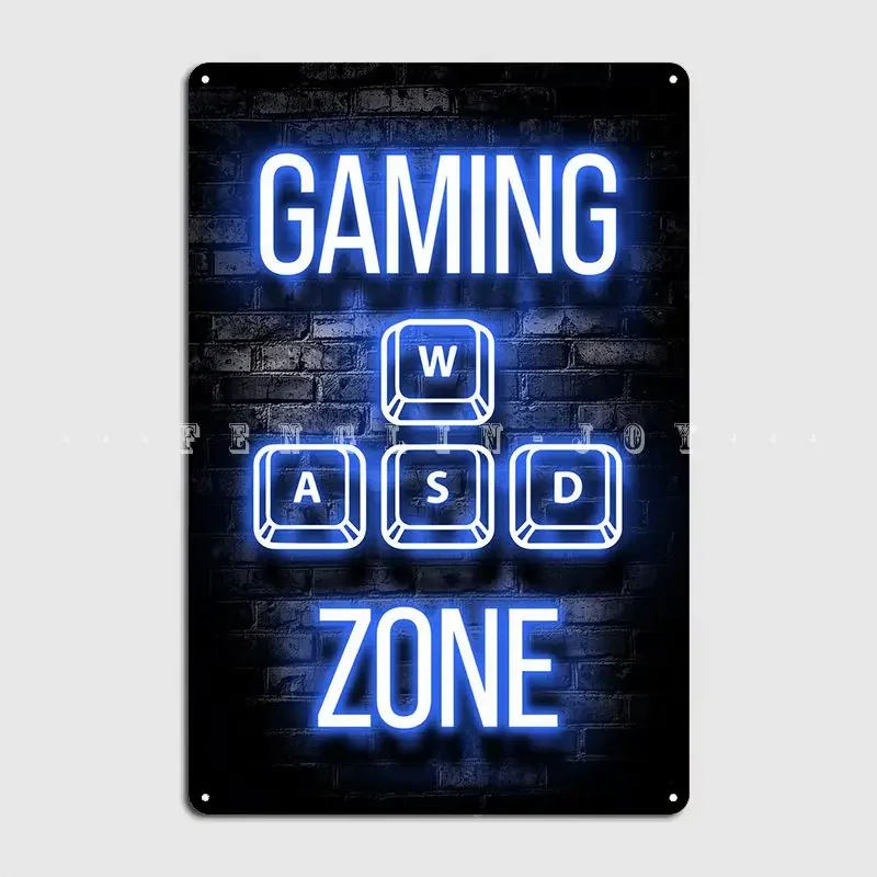 Pc Gaming Club - Wasd Pc منطقة الألعاب إقتباس علامة