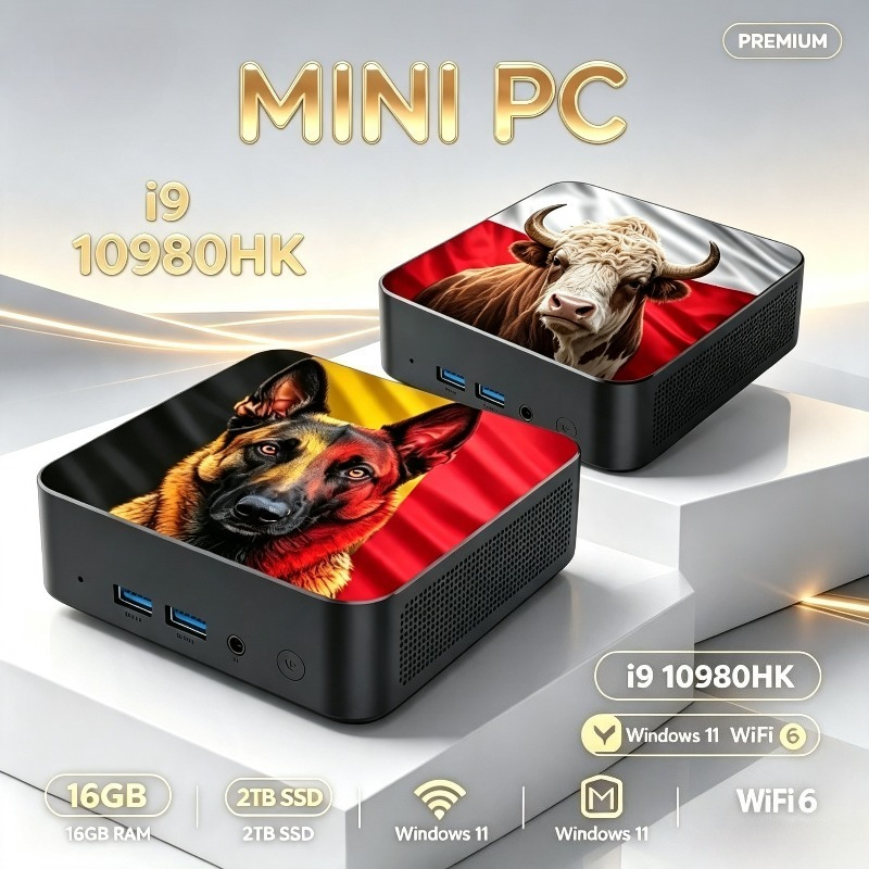 Pc Gaming Intel Core I9 - كمبيوتر مصغر قوي بمعالج Intel Core