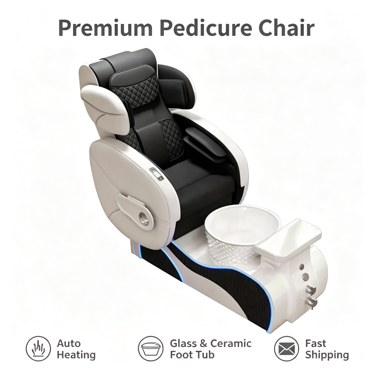 Pc Gaming Chair - كرسي سبا للعناية بالقدمين بتصميم فاخر