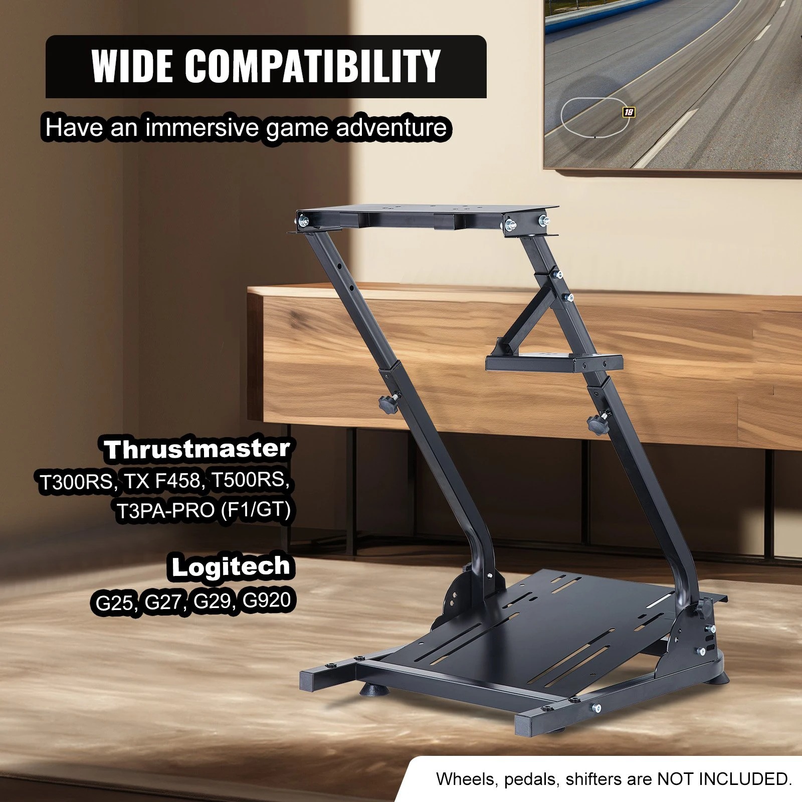 Pc Gaming Simulator - حامل عجلة قيادة SIHAO متوافق مع