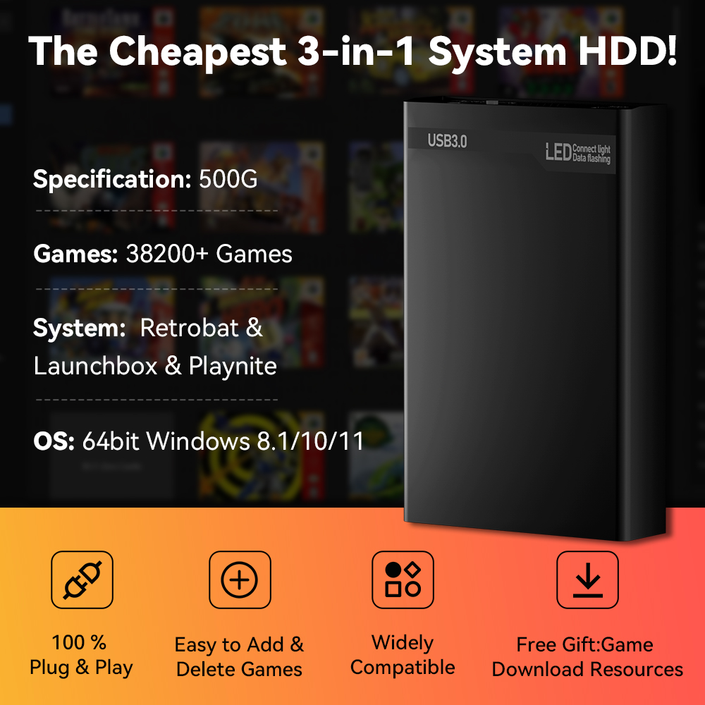 JMachen Mix 500GB Gaming HDD م - مراجعة Pc Gaming Aaa وسعره