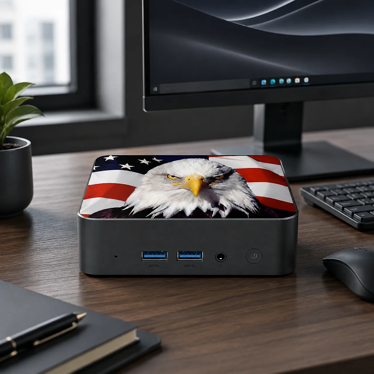 كمبيوتر مكتبي صغير نحيف بتصميم - مراجعة Pc Gaming Intel Core I9 وسعره