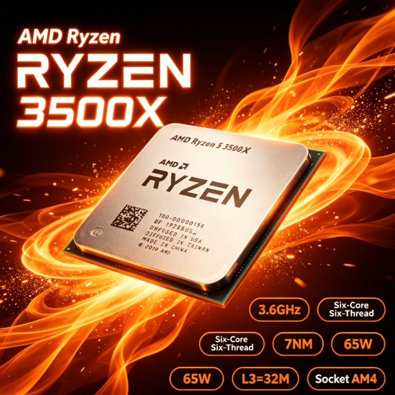 معالج AMD Ryzen 5 3500X، 6 نوا - مراجعة Pc Gaming Amd Ryzen 5 وسعره