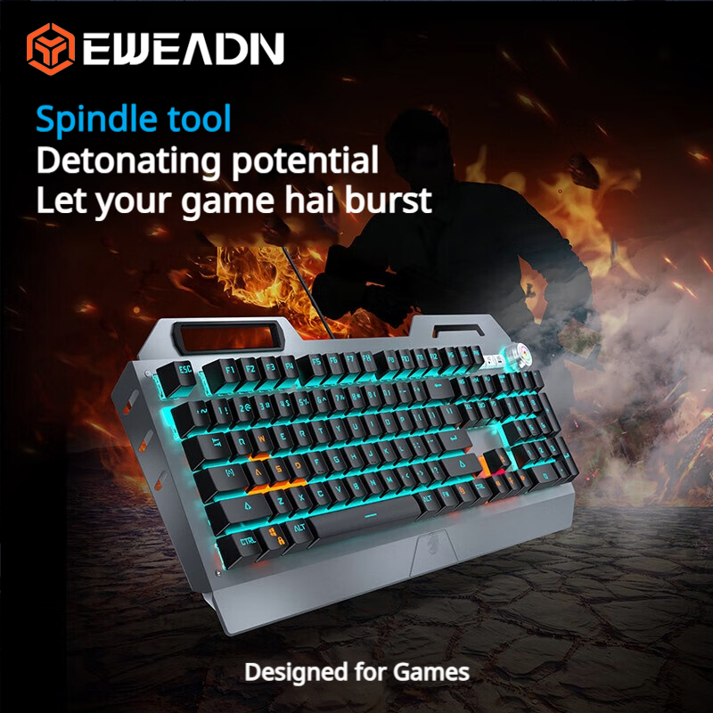لوحة مفاتيح ميكانيكية EWEADN T - مراجعة Pc Gaming Uk وسعره