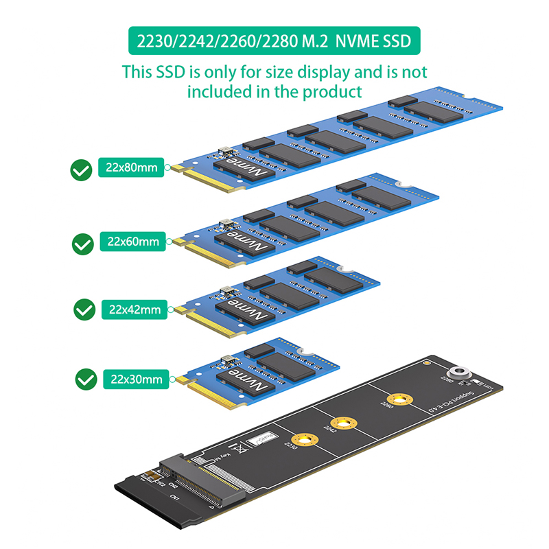 30 سنتيمتر M.2 NVME 4.0 تمديد  - مراجعة Pcie Riser Cable وسعره