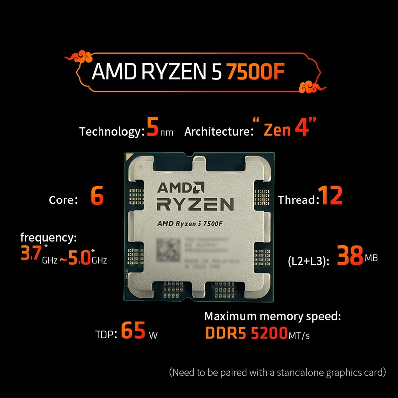 معالج ألعاب AMD Ryzen 5 7500F  - مراجعة Pc Gaming Amd Ryzen 5 وسعره