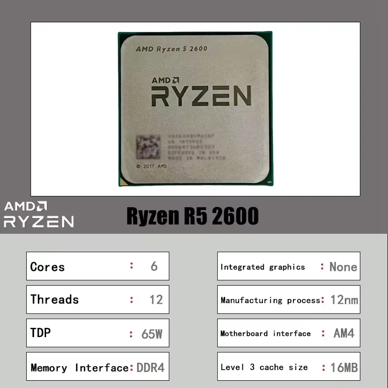 معالج AMD Ryzen 5 2600 للألعاب - مراجعة Pc Gaming Amd Ryzen 5 وسعره