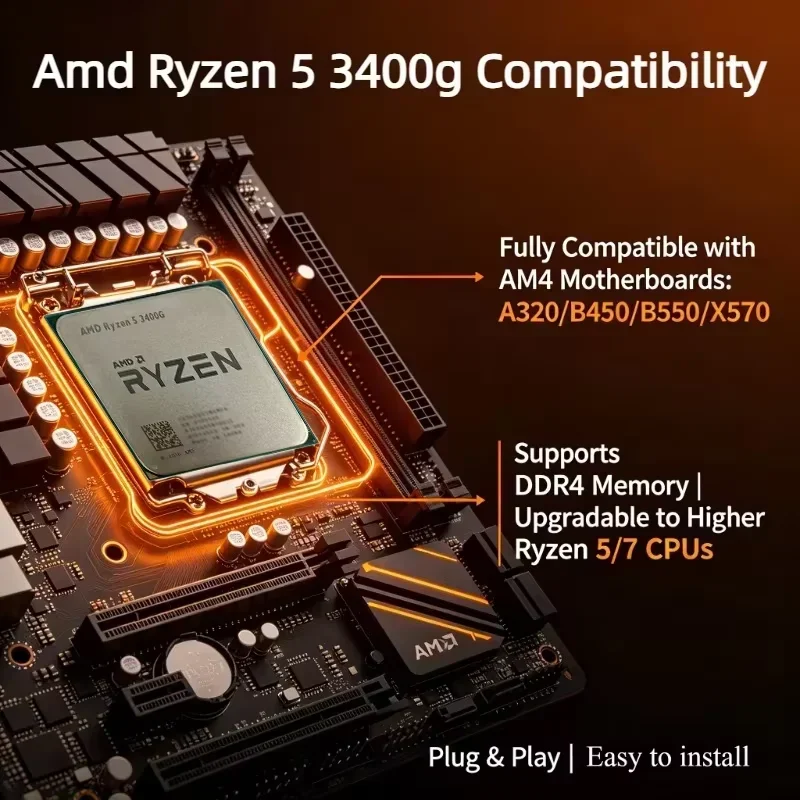 معالج AMD Ryzen 5 3400G R5 340 - مراجعة Pc Gaming Amd Ryzen 5 وسعره