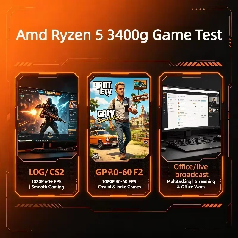 معالج AMD Ryzen 5 3400G R5 340 - مراجعة Pc Gaming Amd Ryzen 5 وسعره