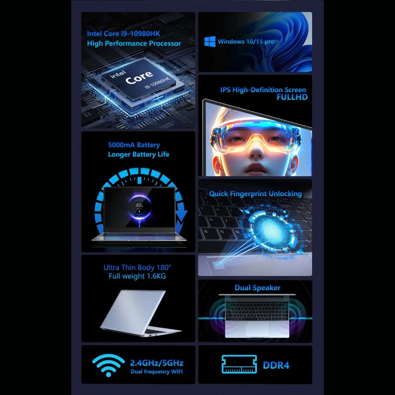 كمبيوتر محمول Intel Core i9-10 - مراجعة Pc Gaming Intel Core I9 وسعره