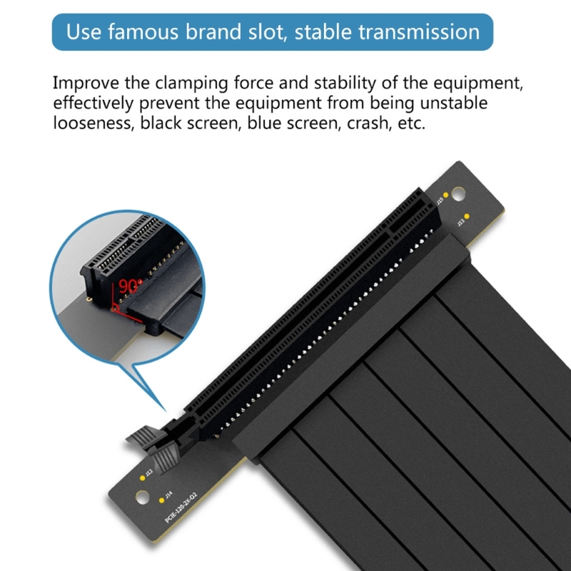 كابل الناهض PCI لـ EXPRESS 16X - مراجعة Pcie Riser Cable وسعره