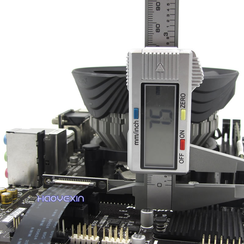 Pci-e 1X FPC اكسبرس الناهض تمد - مراجعة Pcie Riser Cable وسعره