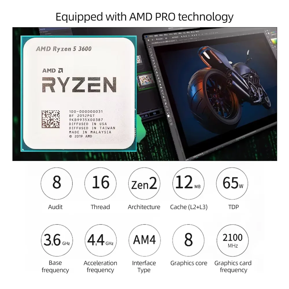 معالج سطح المكتب AMD Ryzen 5 3 - مراجعة Pc Gaming Amd Ryzen 5 وسعره