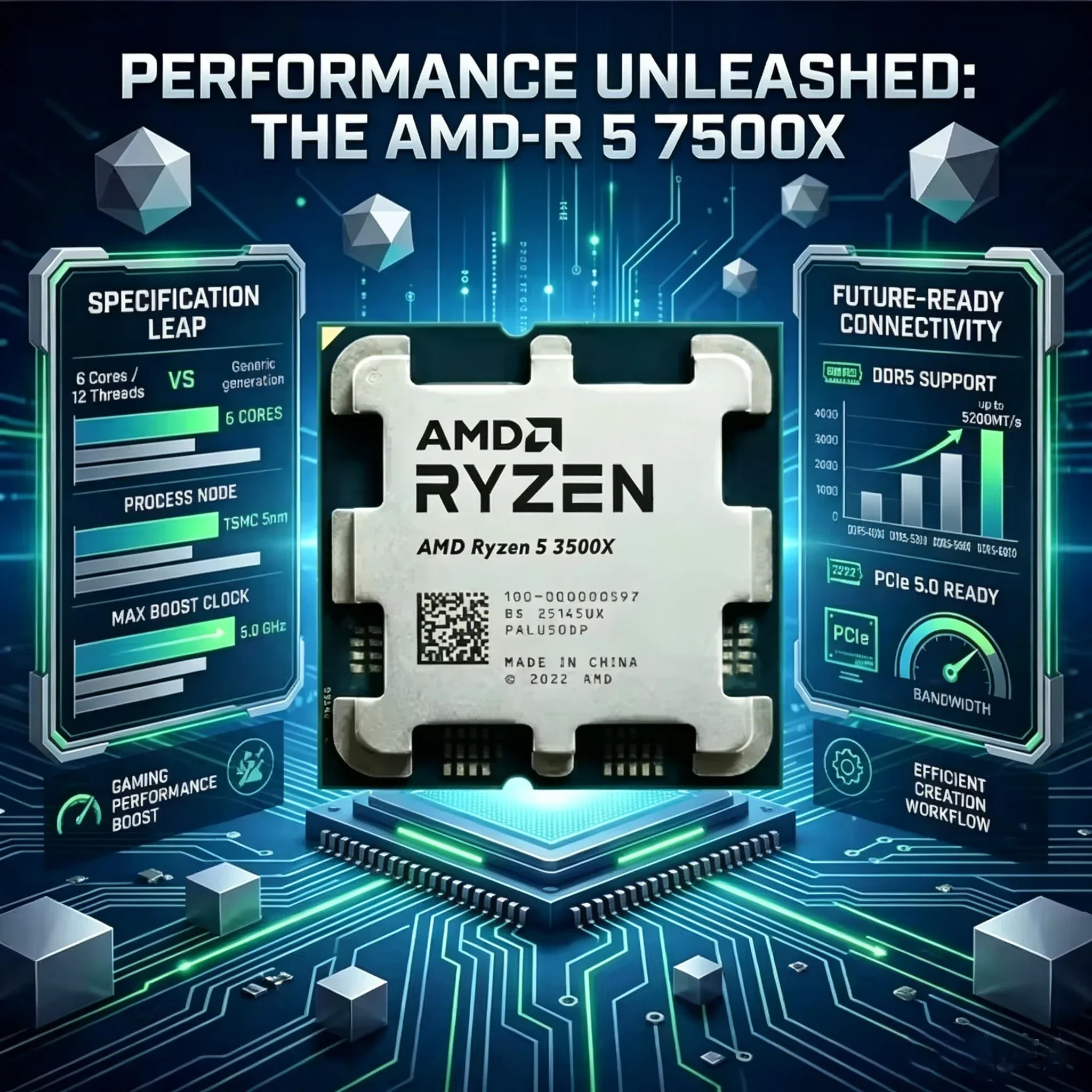 معالج AMD Ryzen 5 3500X R5 350 - مراجعة Pc Gaming Amd Ryzen 5 وسعره