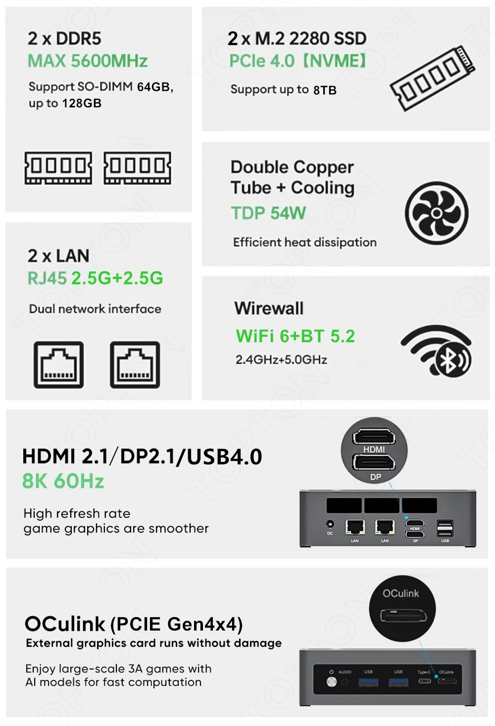 كمبيوتر مكتبي صغير توبتون رايز - مراجعة Pc Gaming Amd Ryzen 5 وسعره