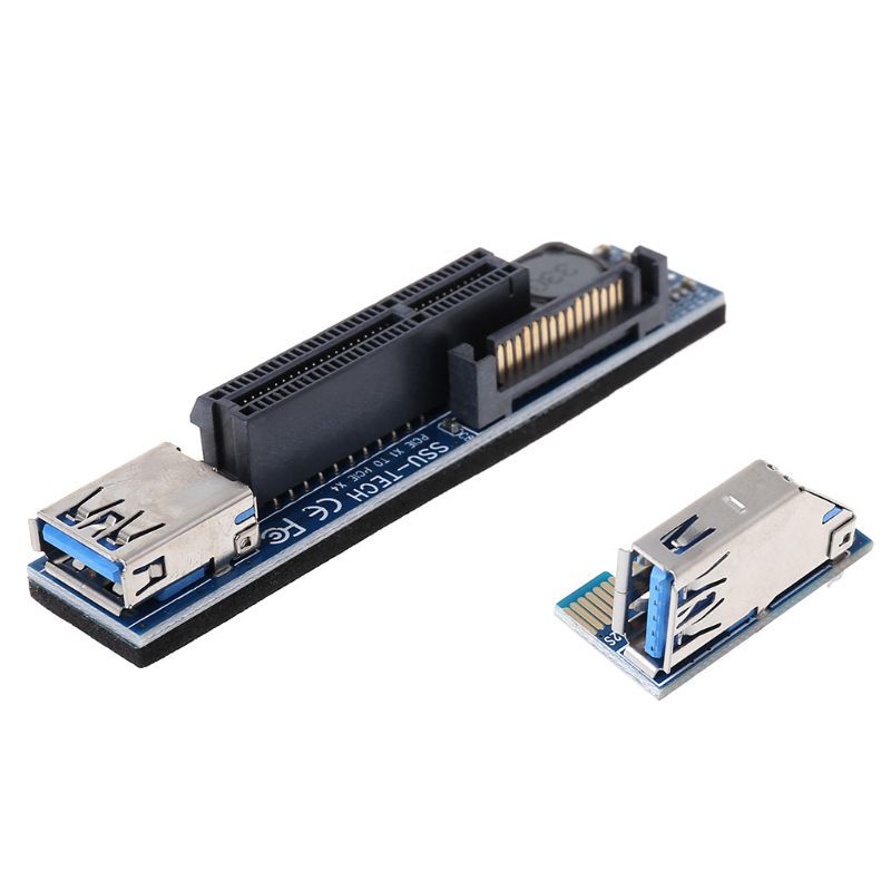 كابل PCIe 3.0 X1 إلى X4 Riser  - مراجعة Pcie Riser Cable وسعره