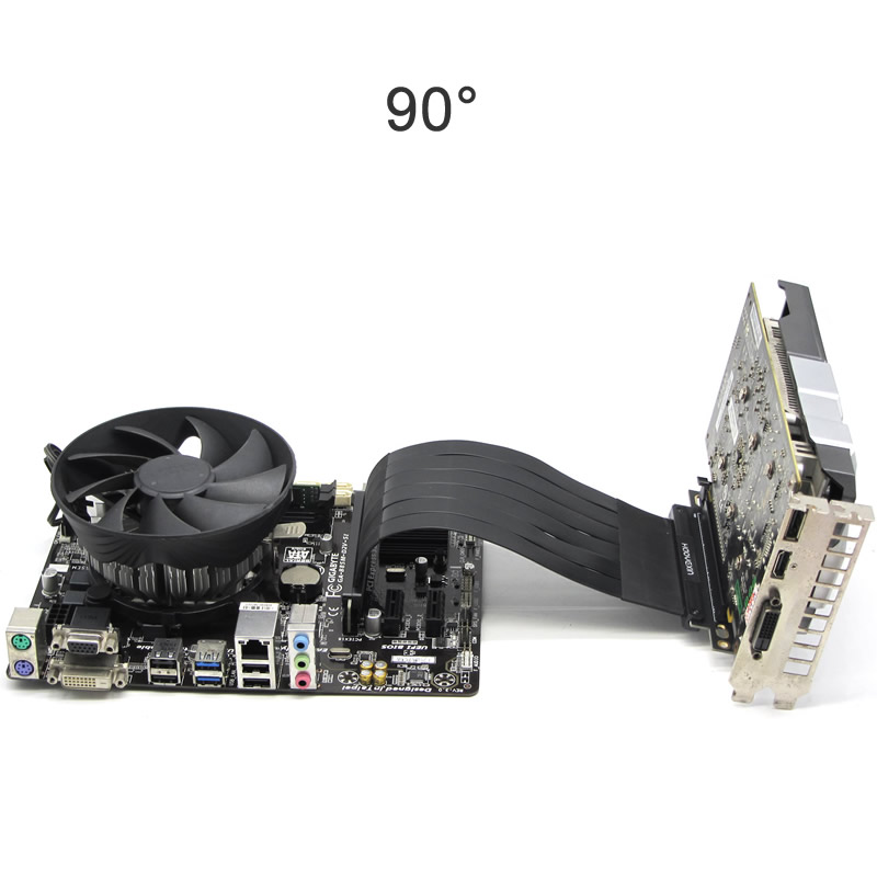 كابل تمديد PCIe لبطاقة الرسوما - مراجعة Pcie Riser Cable وسعره