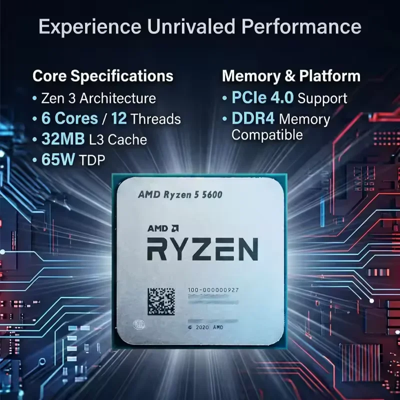 معالج AMD Ryzen 5 5600، وحدة م - مراجعة Pc Gaming Amd Ryzen 5 وسعره