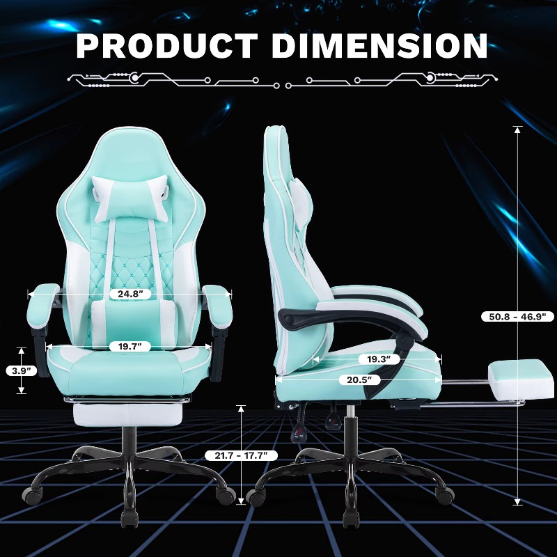كرسي ألعاب مع خاصية التدليك، ك - مراجعة Pc Gaming Chair وسعره