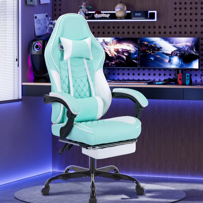 كرسي ألعاب مع خاصية التدليك، ك - مراجعة Pc Gaming Chair وسعره