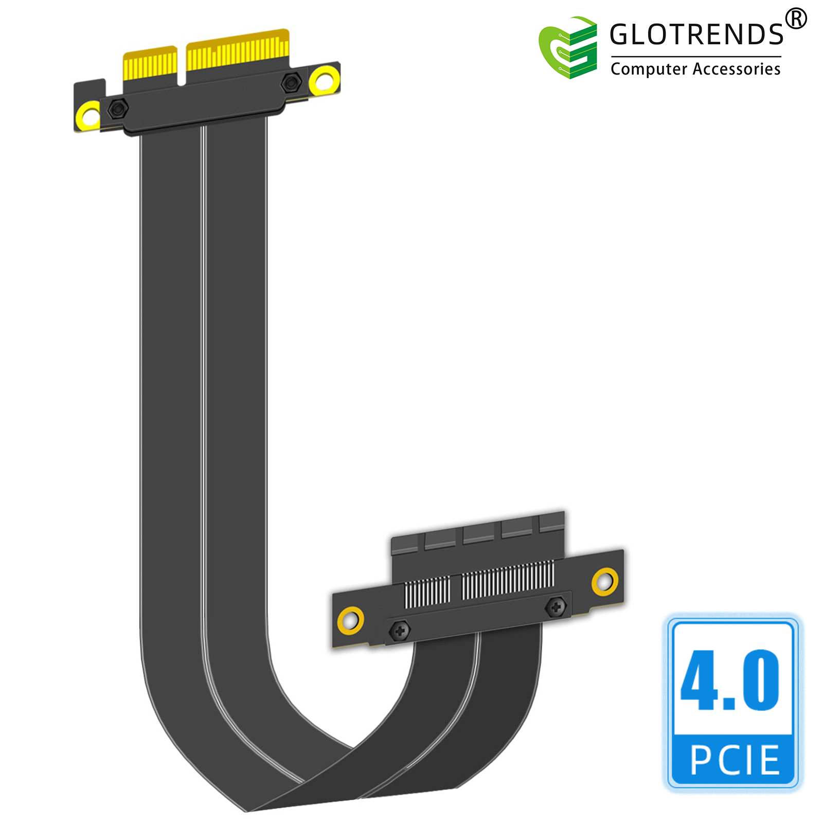 كابل رايزر PCIe 4.0 X4، بزاوية - مراجعة Pcie Riser Cable وسعره