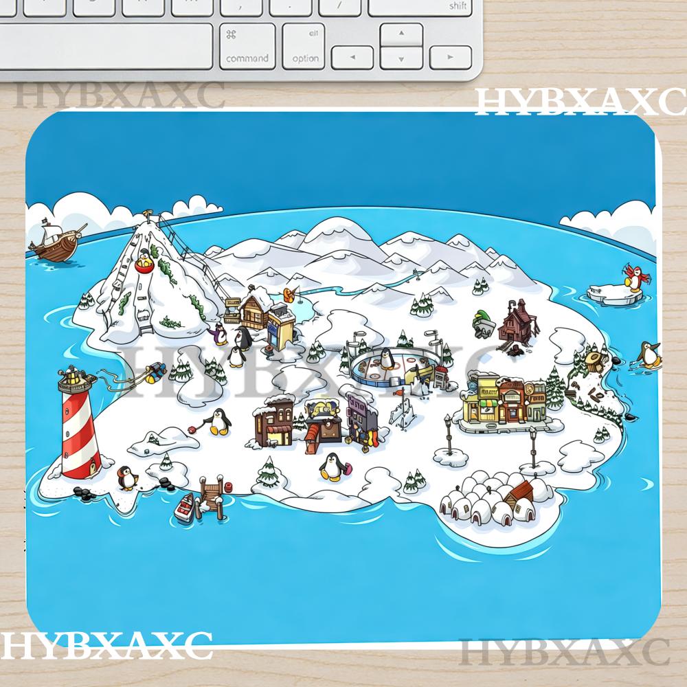 HYBXAXC Club Penguin سجادة صغي - مراجعة Pc Gaming Club وسعره
