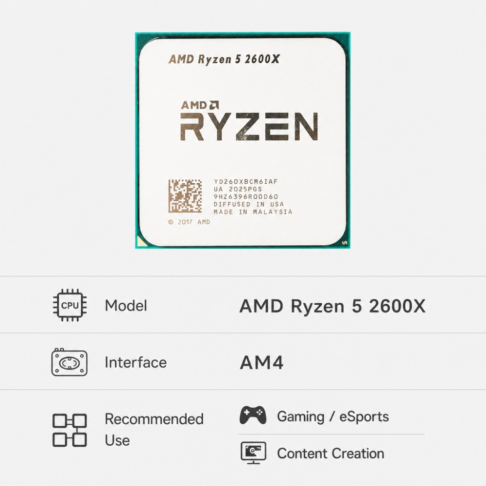معالج سطح المكتب الجديد AMD Ry - مراجعة Pc Gaming Amd Ryzen 5 وسعره