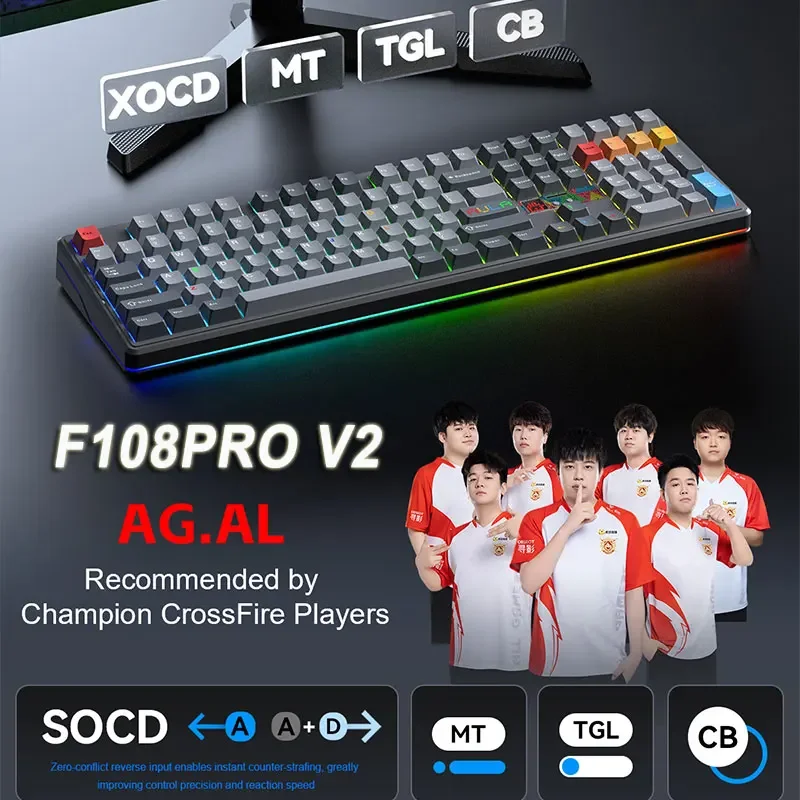 لوحة مفاتيح ميكانيكية AULA F10 - مراجعة Pc Gaming Uk وسعره