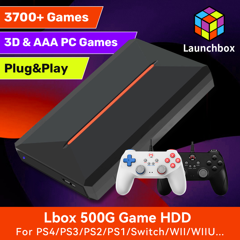 Launchbox 500G Gaming Hard Dri - مراجعة Pc Gaming Aaa وسعره