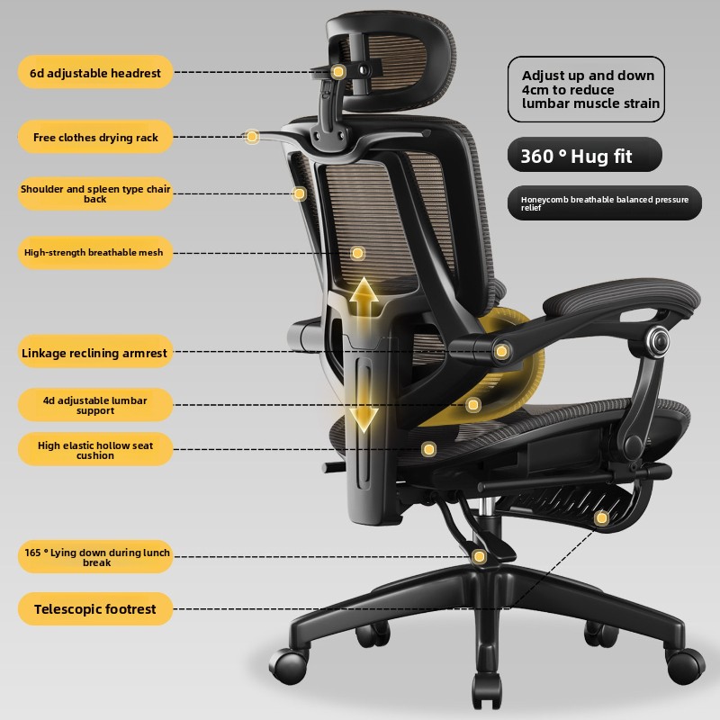 كرسي ألعاب قابل للإمالة بتصميم - مراجعة Pc Gaming Chair وسعره